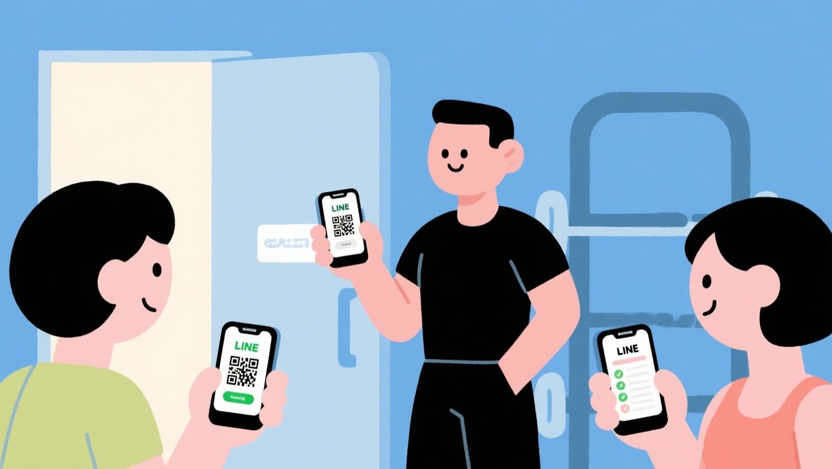 ลูกค้าใช้ LINE Member Card เช็กอินรับสิทธิ์